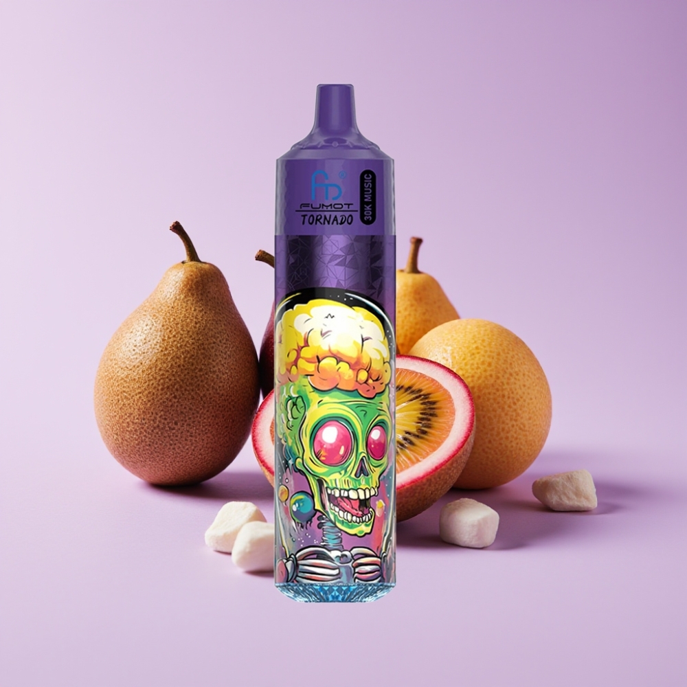 Fumot RandM Tornado 30000 Puffs Disposable Vape Kiwi Mučenka Guava 30mL 5%