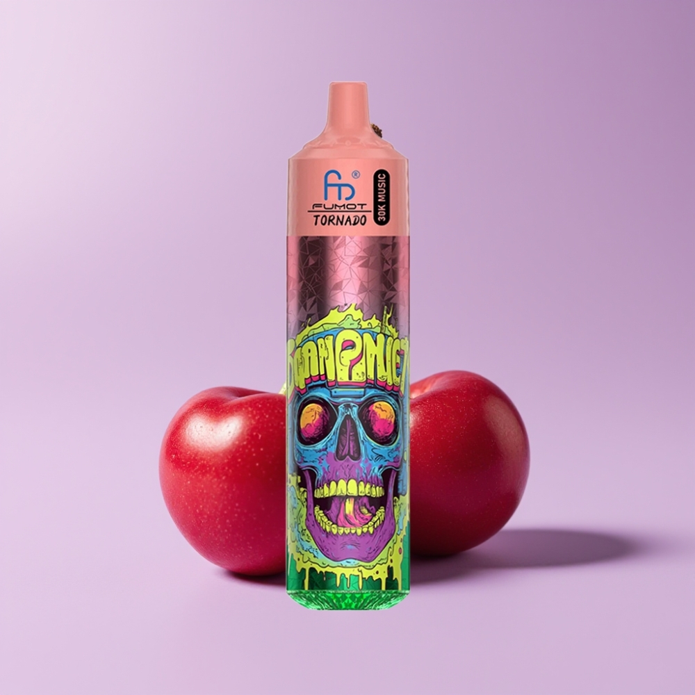 Fumot RandM Tornado 30000 Puffs Trojitá Třešeň s 30mL kapalinou a 600mAh baterií