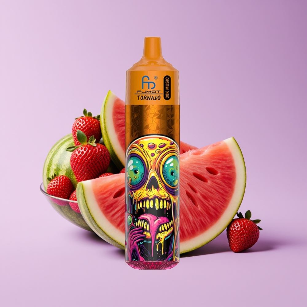 Fumot Randm Tornado 30000 Puffs Disposable Vape Jahodový Meloun s 30mL e-liquidem