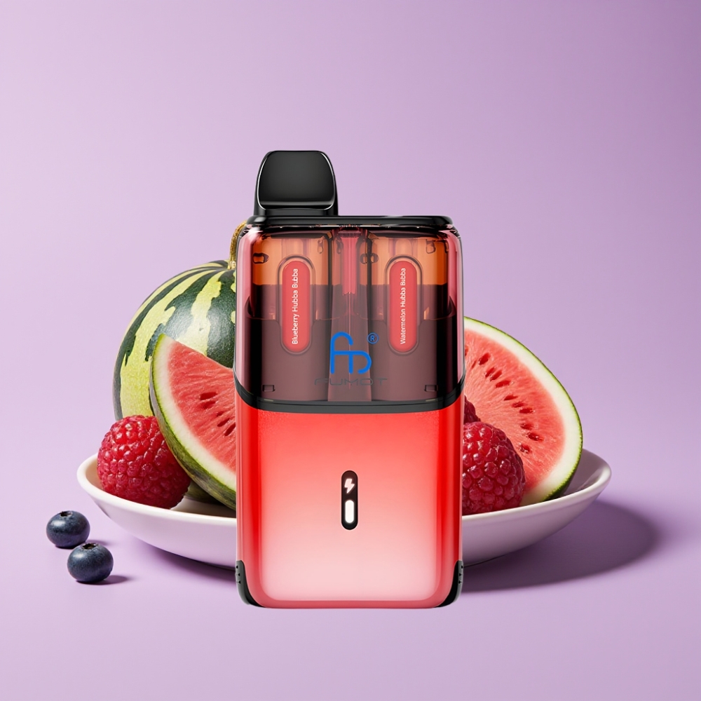 Fumot Ultra T32000 Jednorázová Vape Borůvka Hubba Bubba - Meloun Hubba Bubba 800mAh