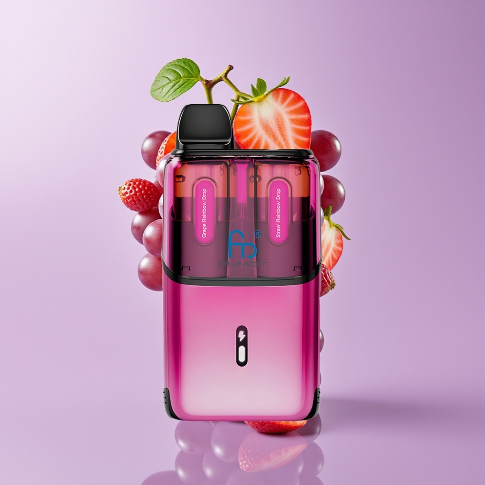 Fumot Ultra T32000 Jednorázové Vape Hroznové Duha Kapky - Jahodové Duha Kapky s 800mAh baterií