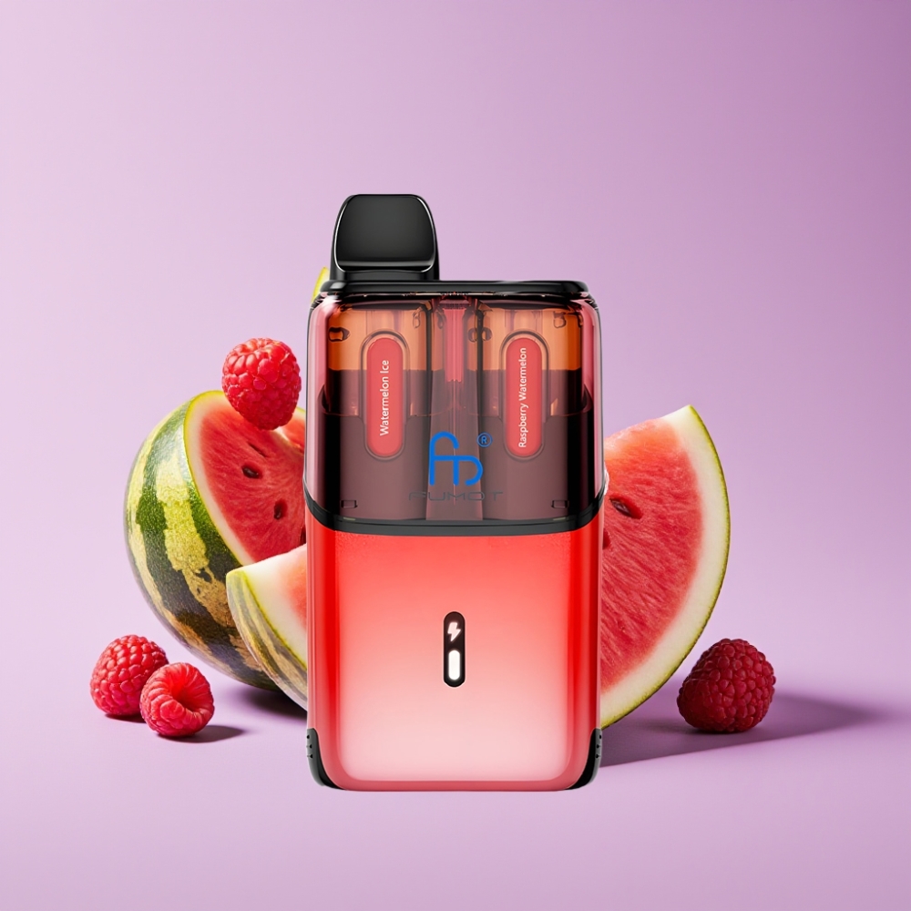 Fumot Ultra T32000 Jednorázová Vape Ledový Meloun - Malinový Meloun s 800mAh baterií
