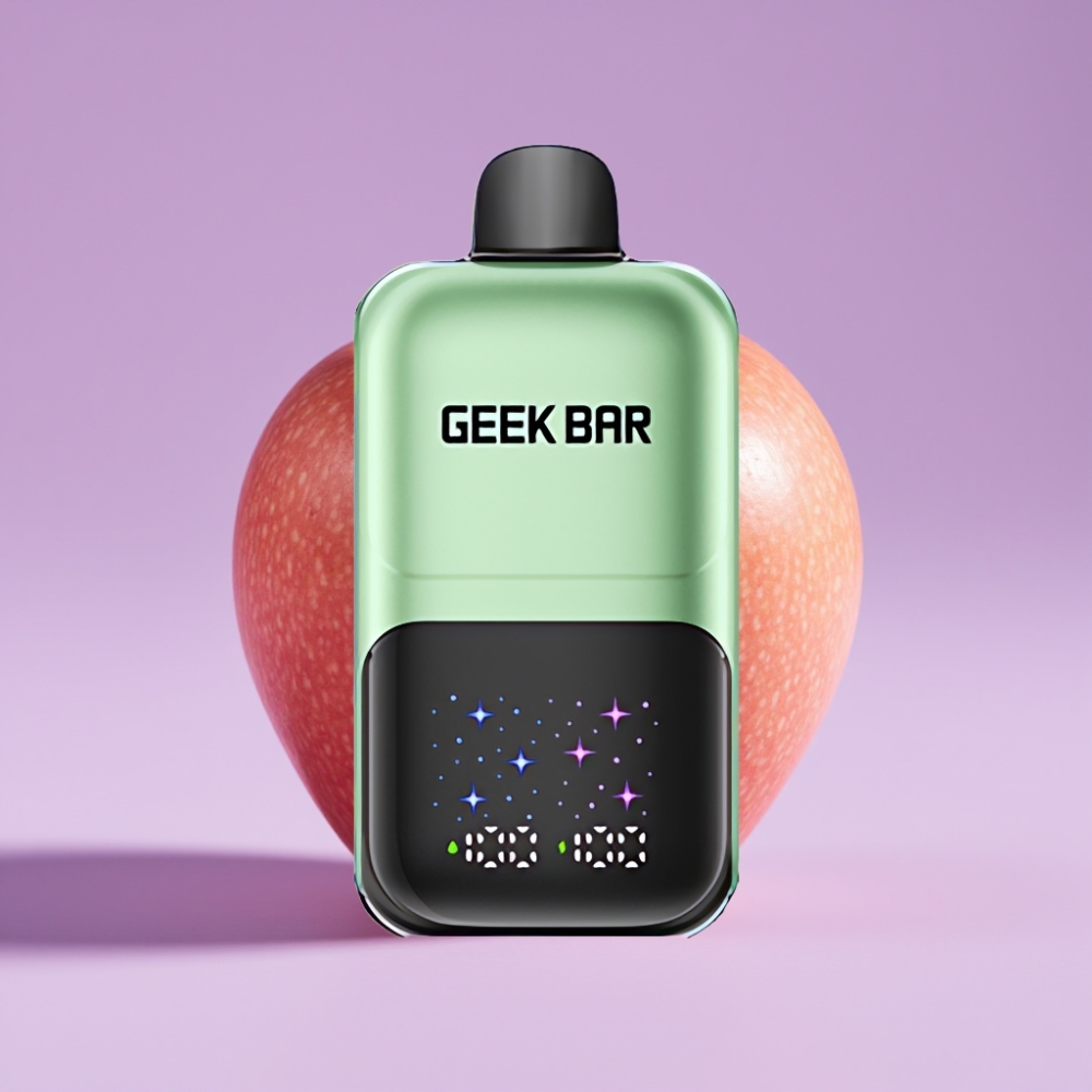 GEEK BAR 2GO 20ml 50000 Puffs Two Series Disposable Vape Pen Dvojité Jablko A&B s nabíjecí baterií