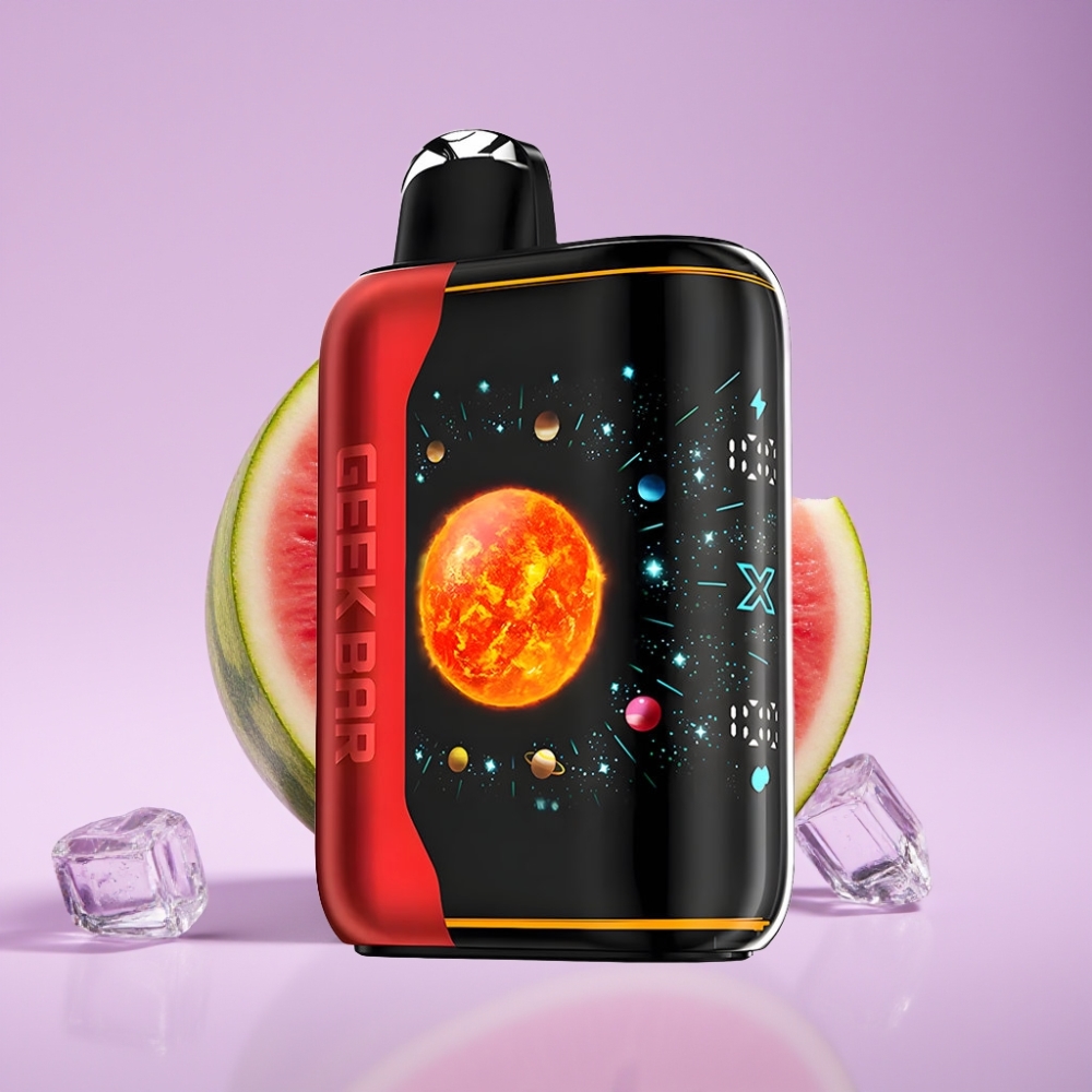 GEEK BAR Platinum Edition 25000 Disposable Vape Vodní Meloun Led s 20mL E-Liquid