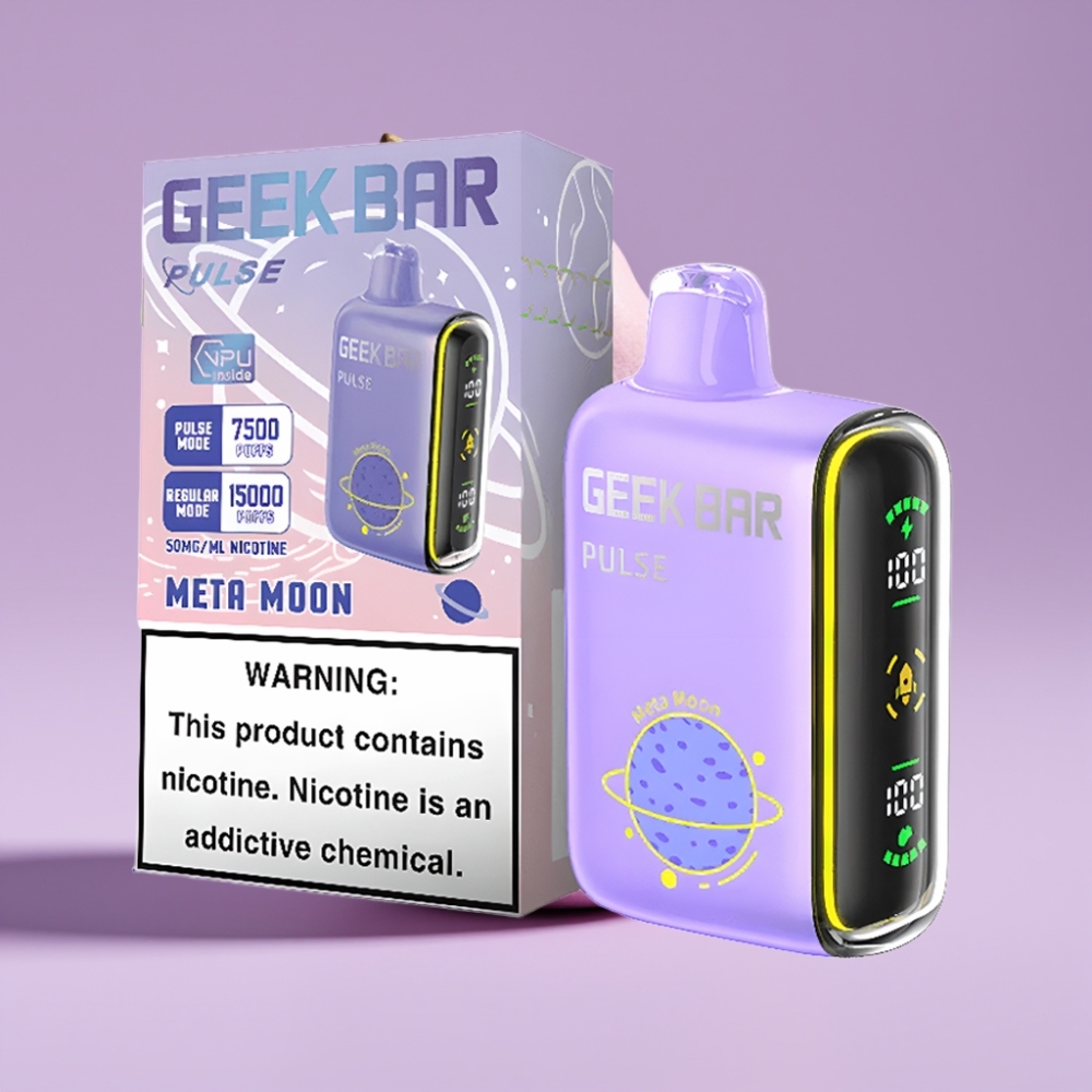GEEK BAR Pulse 15000 Puffs Disposable Vape Planet Edition s 16ML kapacitou a 5% nikotinu
