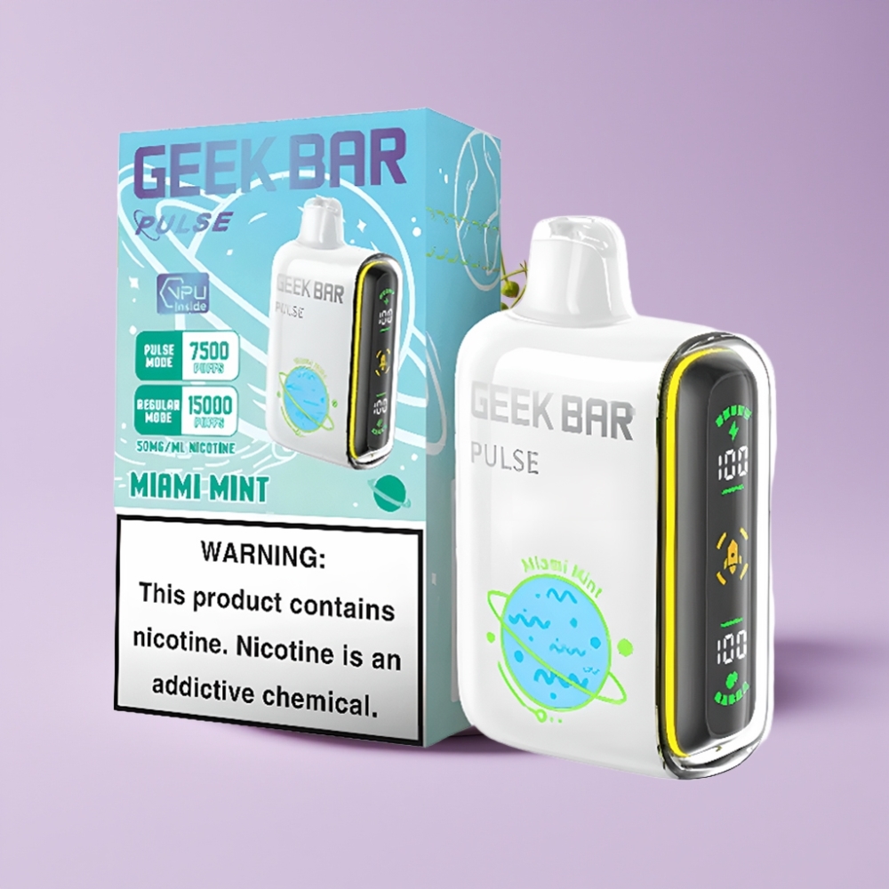 GEEK BAR Pulse 15000 Puffs Disposable Vape Planet Edition s 16ML kapacitou a 5% nikotinu