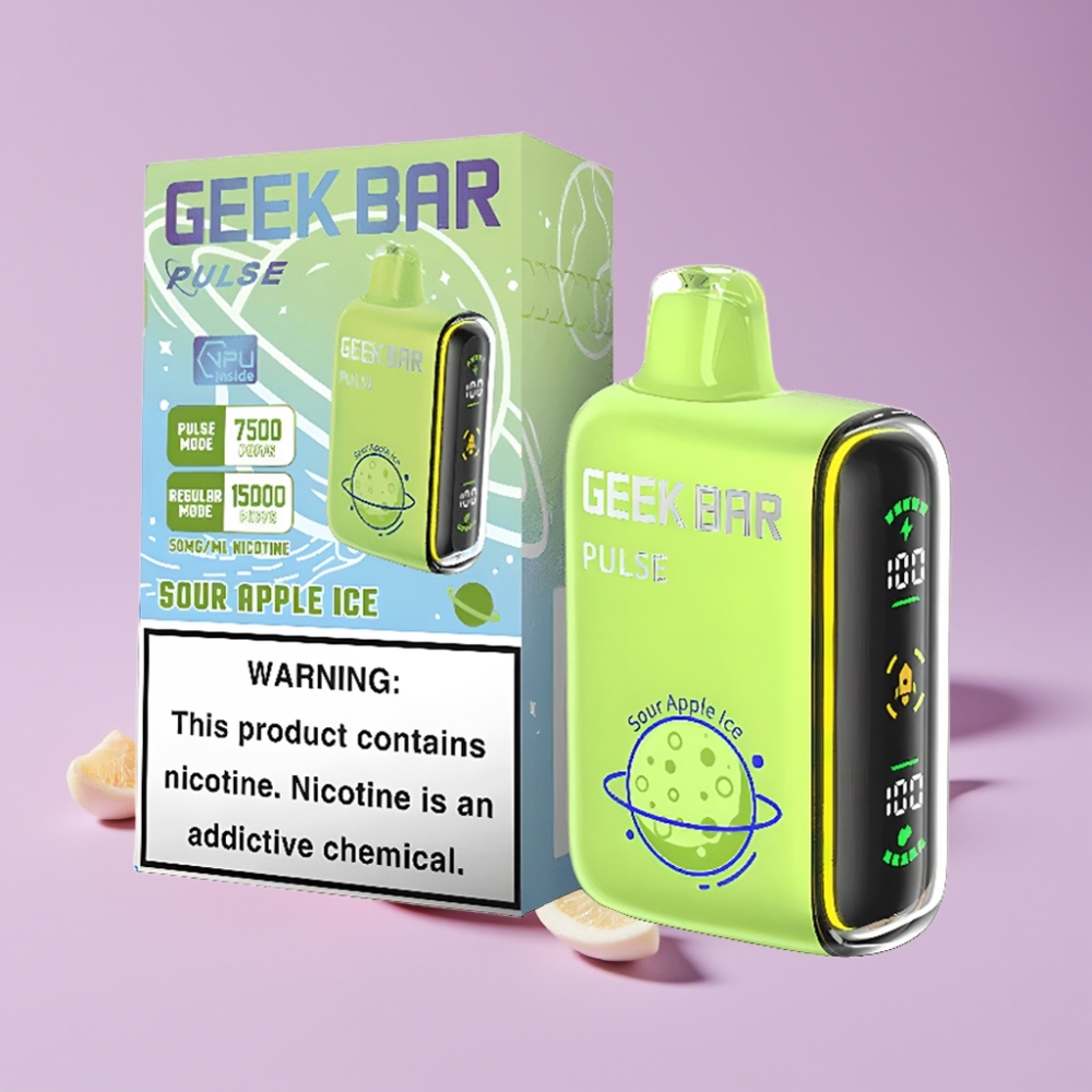 GEEK BAR Pulse 15000 Puffs Disposable Vape Planet Edition s 16ML kapacitou a 5% nikotinu