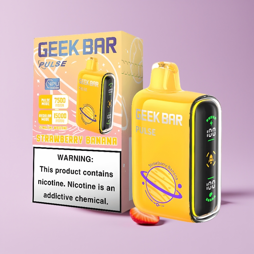 GEEK BAR Pulse 15000 Puffs Disposable Vape Planet Edition s 16ML kapacitou a 5% nikotinu