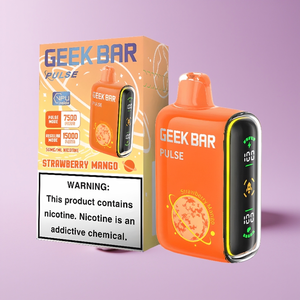 GEEK BAR Pulse 15000 Puffs Disposable Vape Planet Edition s 16ML kapacitou a 5% nikotinu