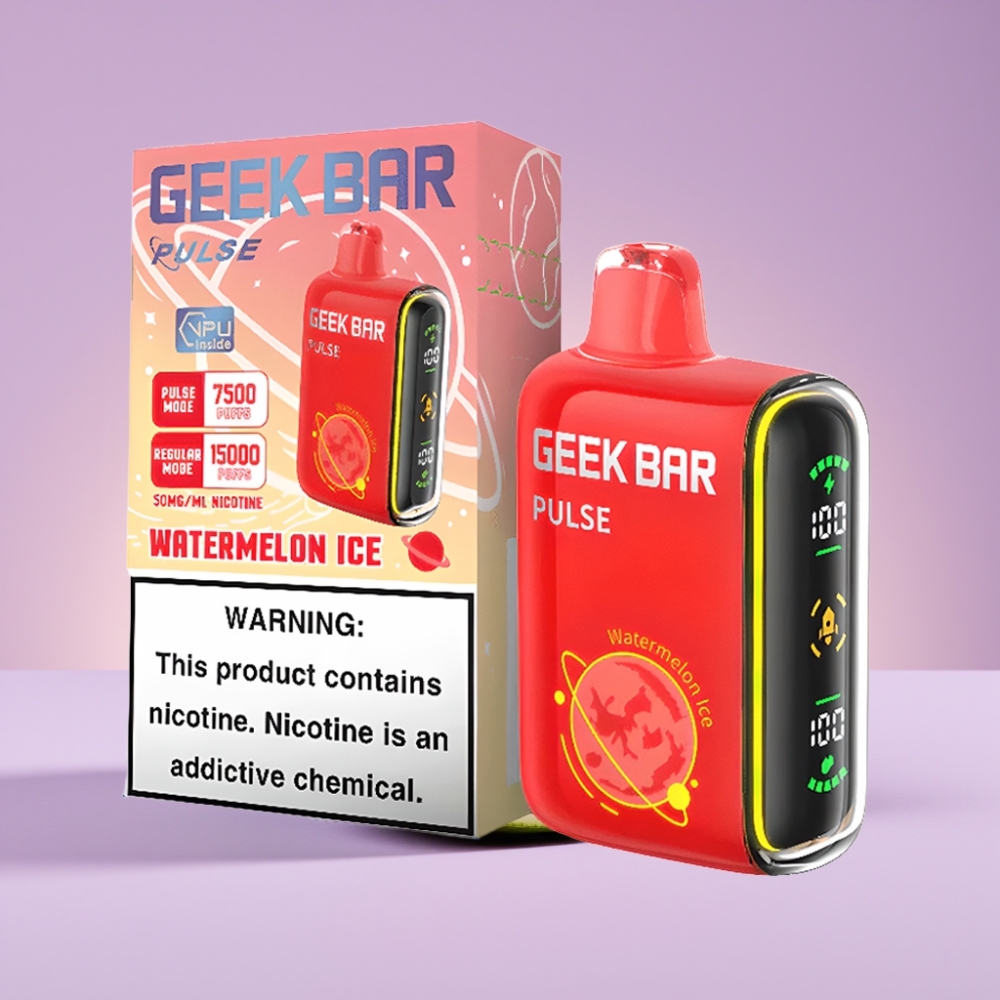 GEEK BAR Pulse 15000 Puffs Disposable Vape Planet Edition s 16ML kapacitou a 5% nikotinu