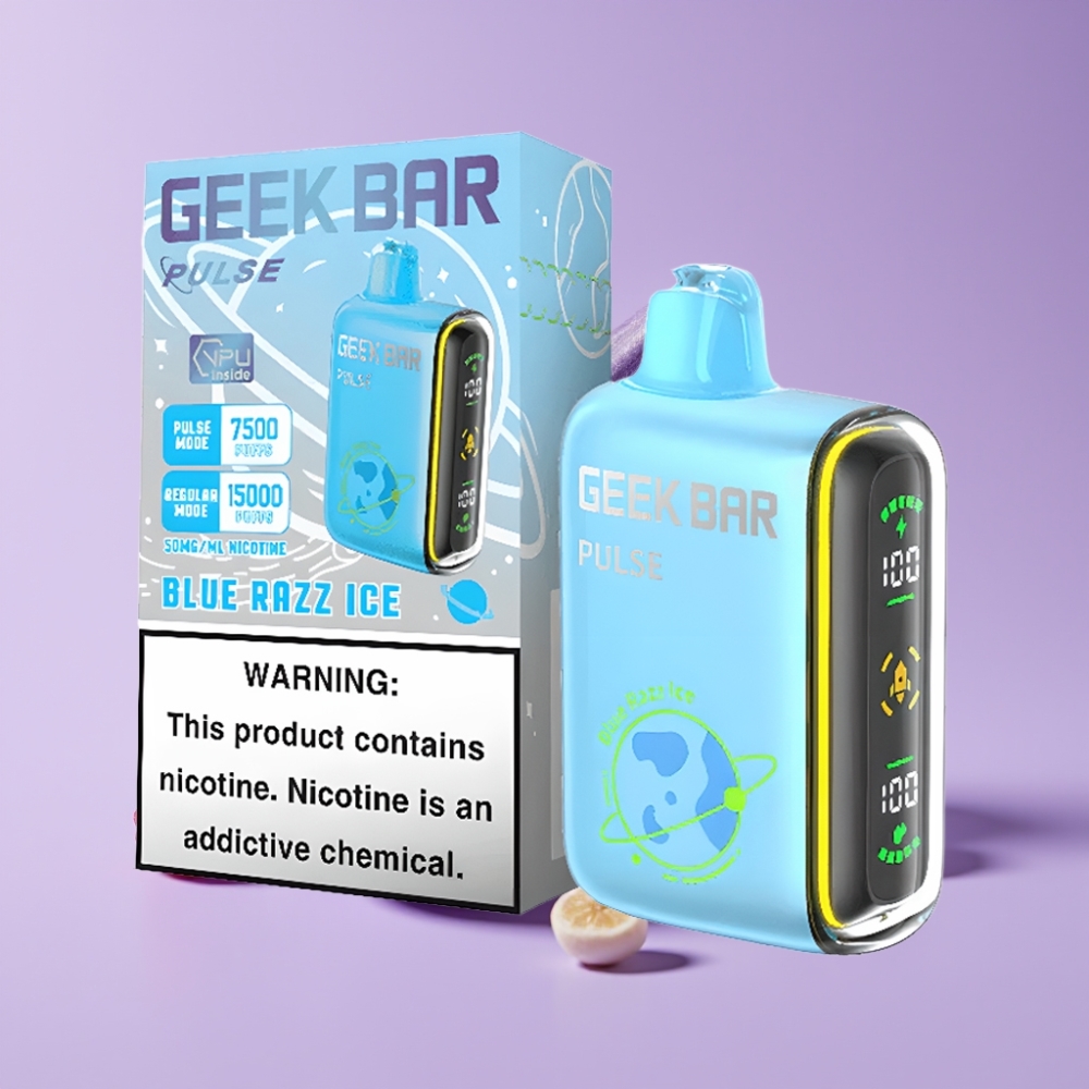 GEEK BAR Pulse 15000 Puffs Disposable Vape Planet Edition s 16ML kapacitou a 5% nikotinu