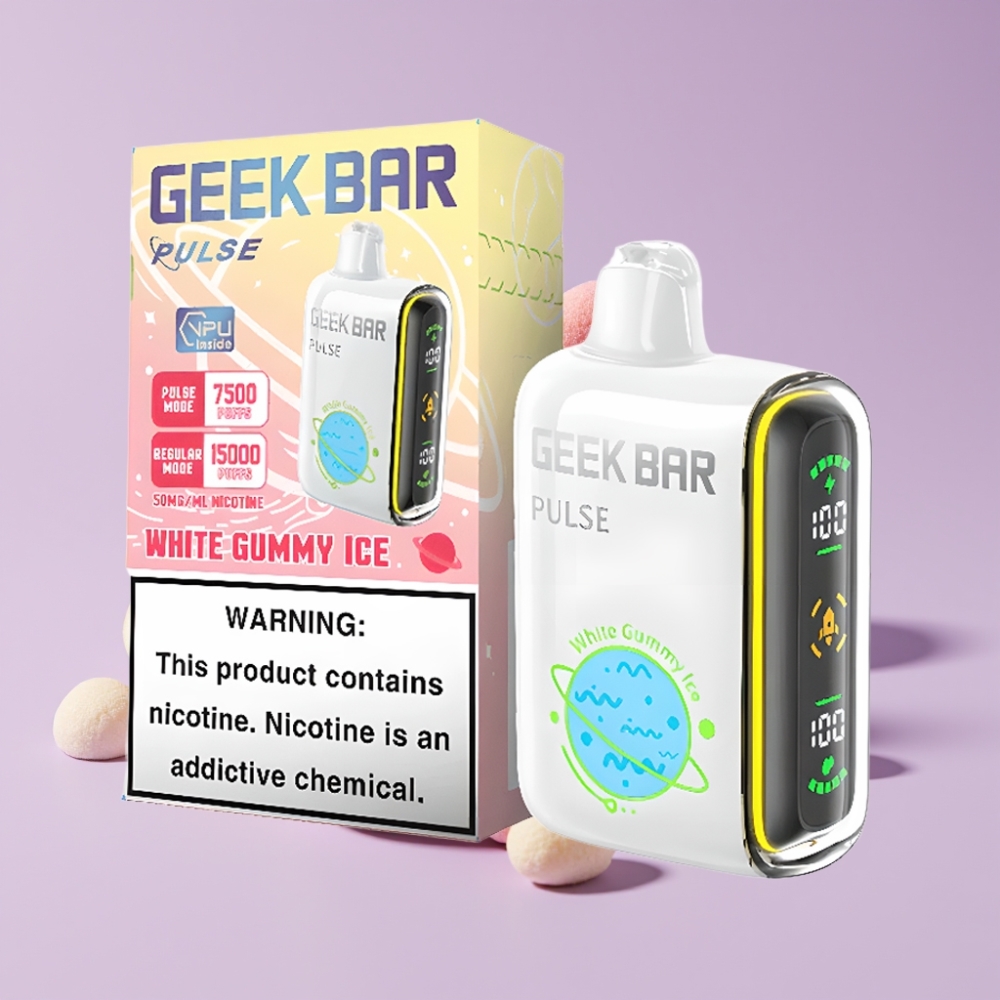 GEEK BAR Pulse 15000 Puffs Disposable Vape Planet Edition s 16ML kapacitou a 5% nikotinu