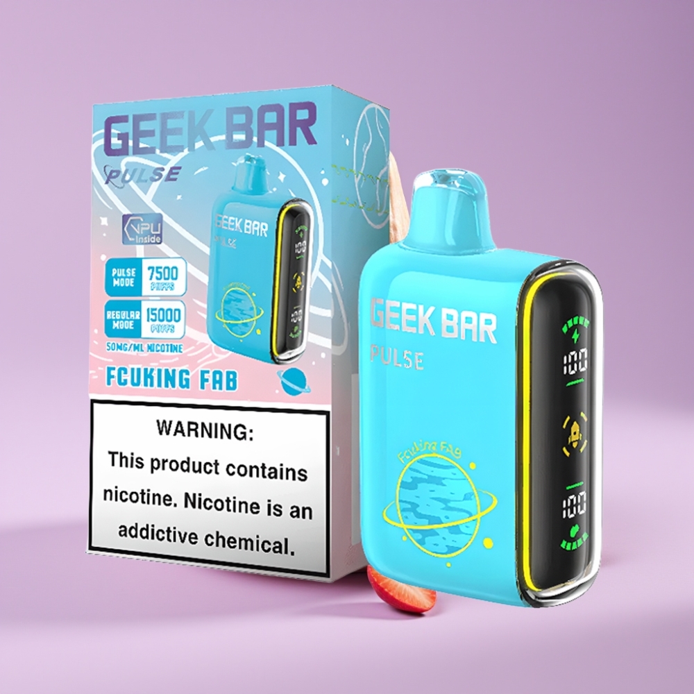 GEEK BAR Pulse 15000 Puffs Disposable Vape Planet Edition s 16ML kapacitou a 5% nikotinu