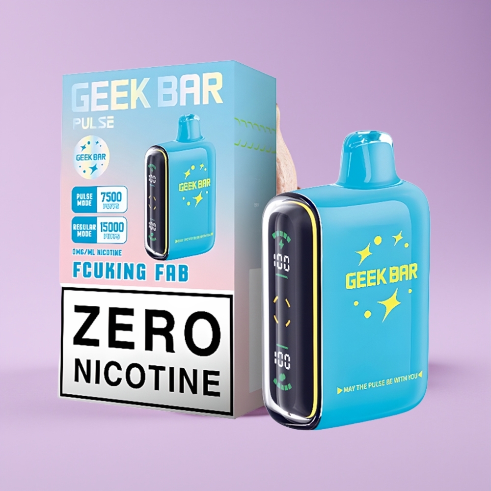 GEEK BAR Pulse 15000 Puffs Disposable Vape Zero Nikotinu a Geek Bar Pulse 15000 Puffs s 16ML náplní