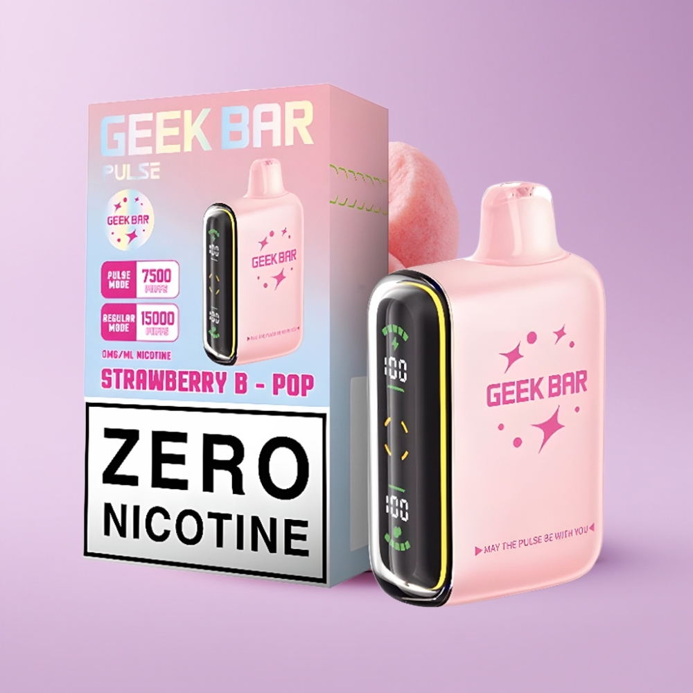 GEEK BAR Pulse 15000 Puffs Disposable Vape Zero Nikotinu a Geek Bar Pulse 15000 Puffs s 16ML náplní