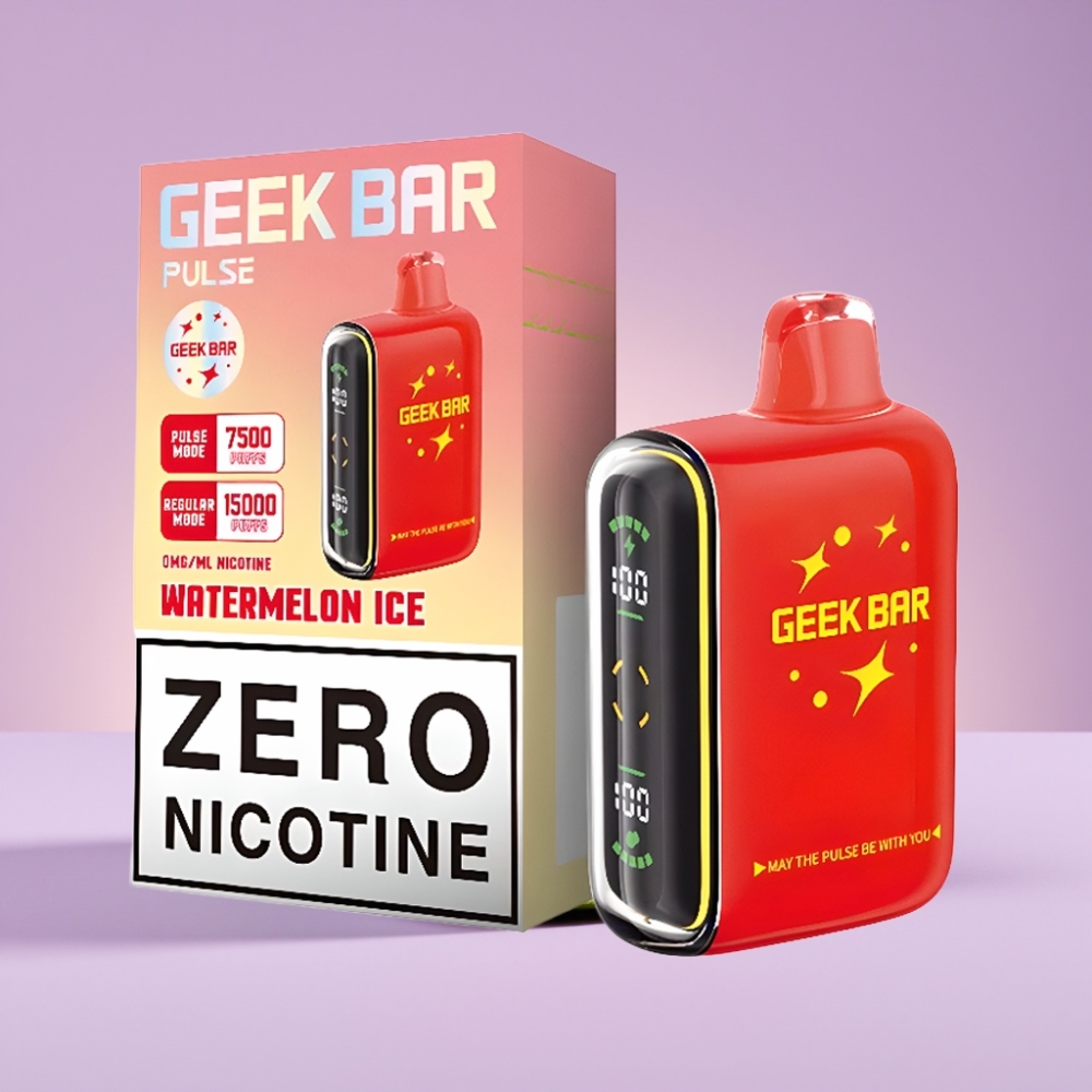 GEEK BAR Pulse 15000 Puffs Disposable Vape Zero Nikotinu a Geek Bar Pulse 15000 Puffs s 16ML náplní