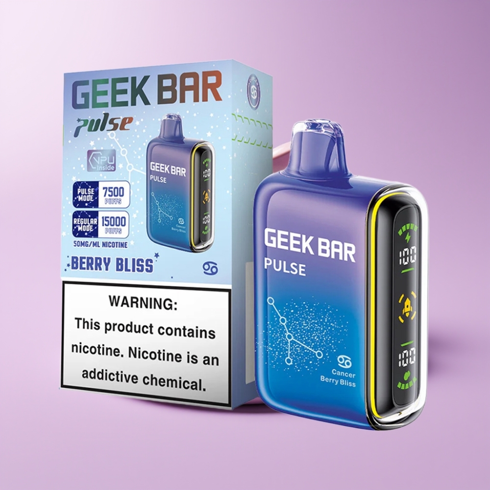 GEEK BAR Pulse 15000 Puffs Disposable Vape Zodiac Edition s 16ML kapalinou