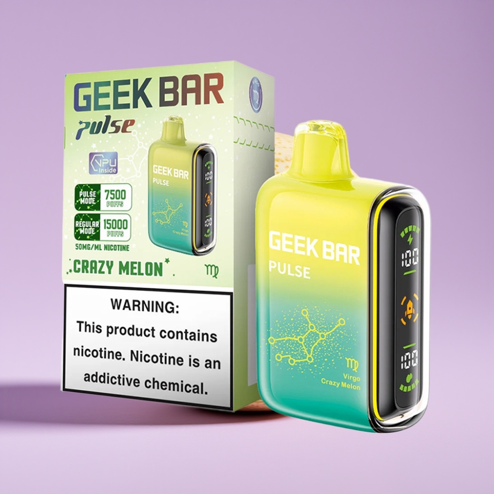 GEEK BAR Pulse 15000 Puffs Disposable Vape Zodiac Edition s 16ML kapalinou