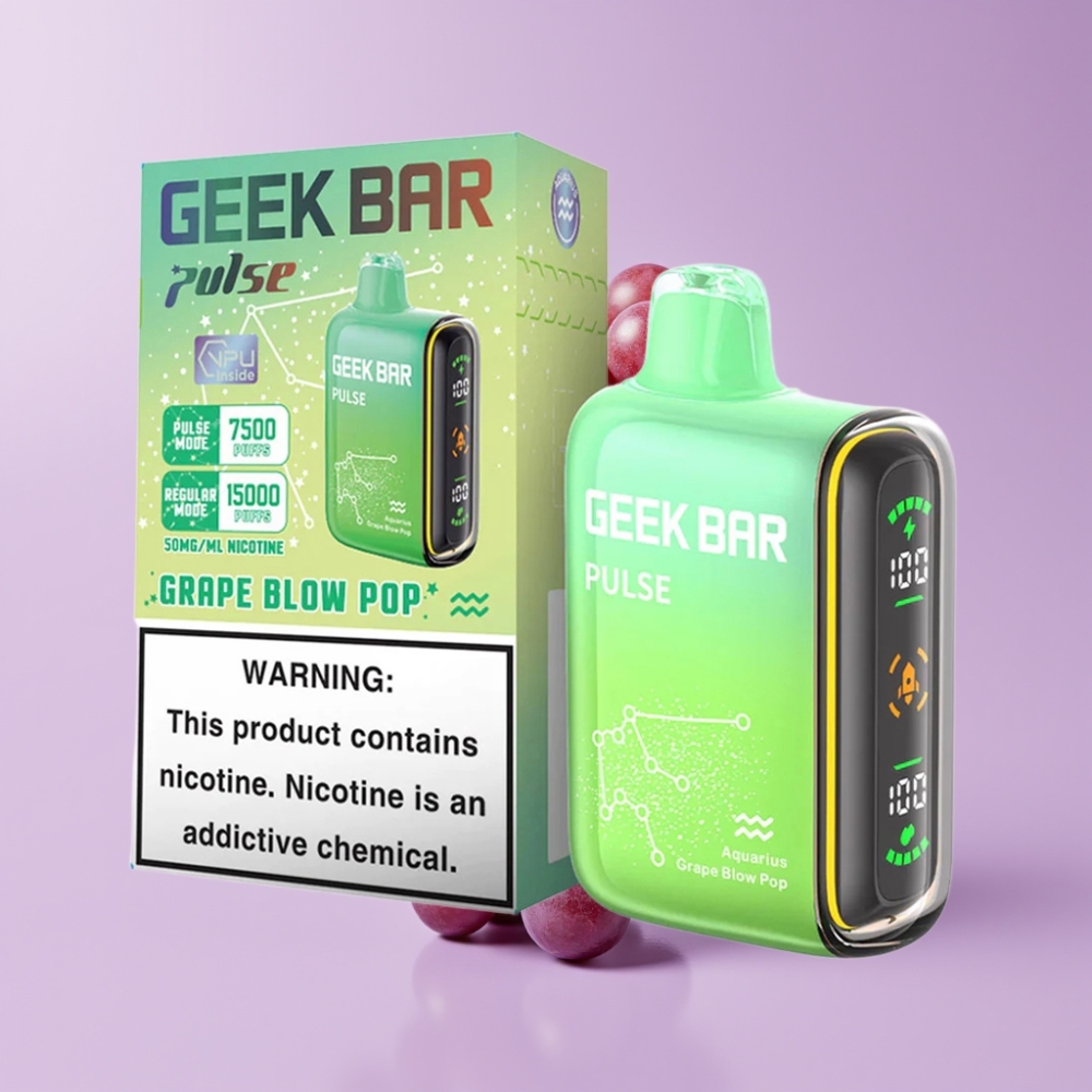 GEEK BAR Pulse 15000 Puffs Disposable Vape Zodiac Edition s 16ML kapalinou