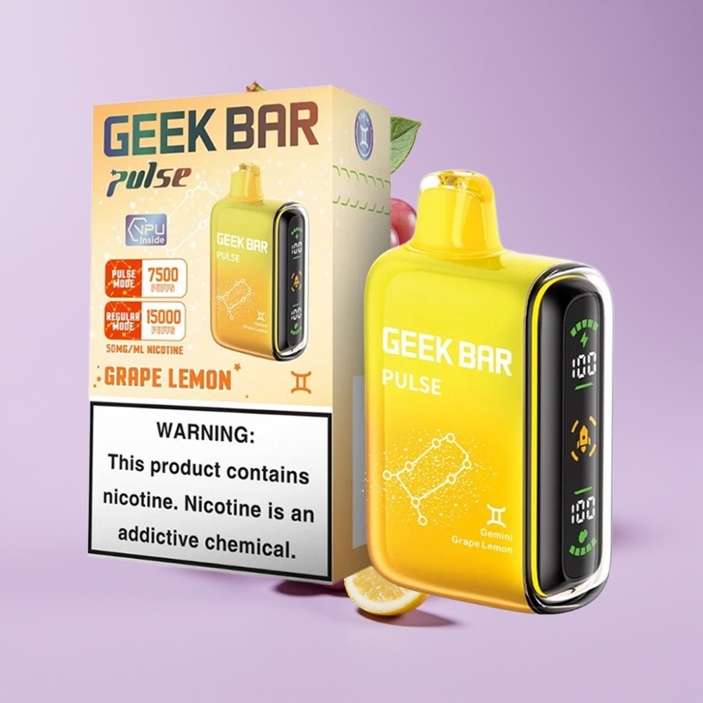 GEEK BAR Pulse 15000 Puffs Disposable Vape Zodiac Edition s 16ML kapalinou