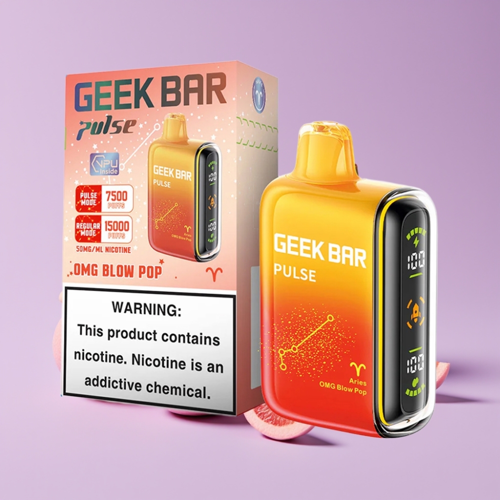 GEEK BAR Pulse 15000 Puffs Disposable Vape Zodiac Edition s 16ML kapalinou