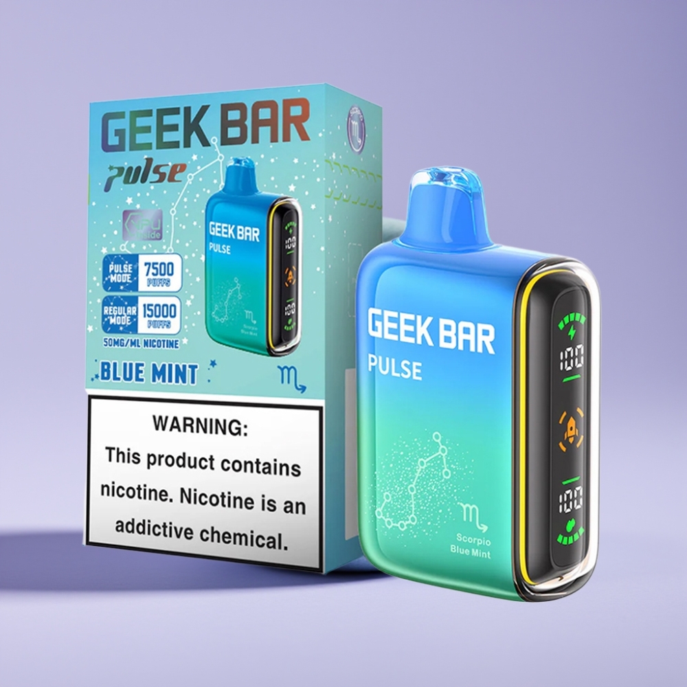 GEEK BAR Pulse 15000 Puffs Disposable Vape Zodiac Edition s 16ML kapalinou
