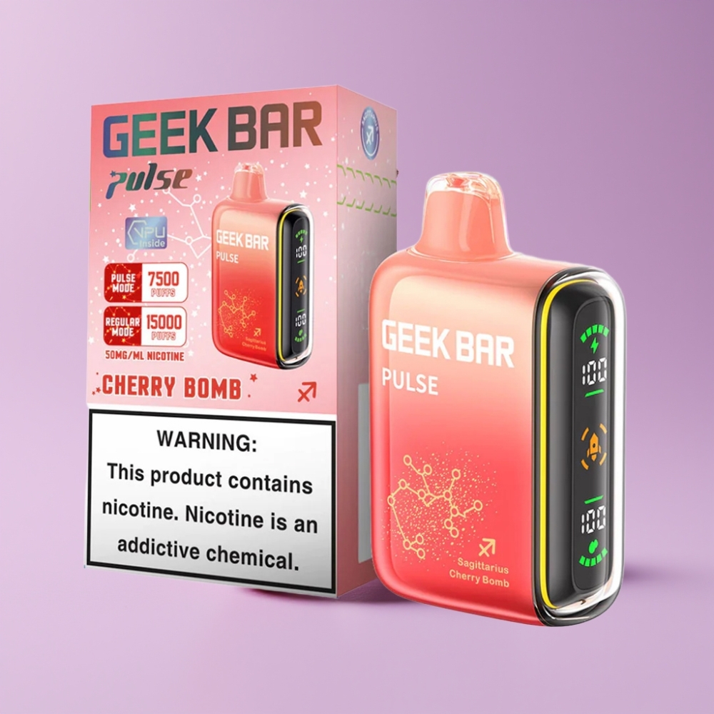 GEEK BAR Pulse 15000 Puffs Disposable Vape Zodiac Edition s 16ML kapalinou