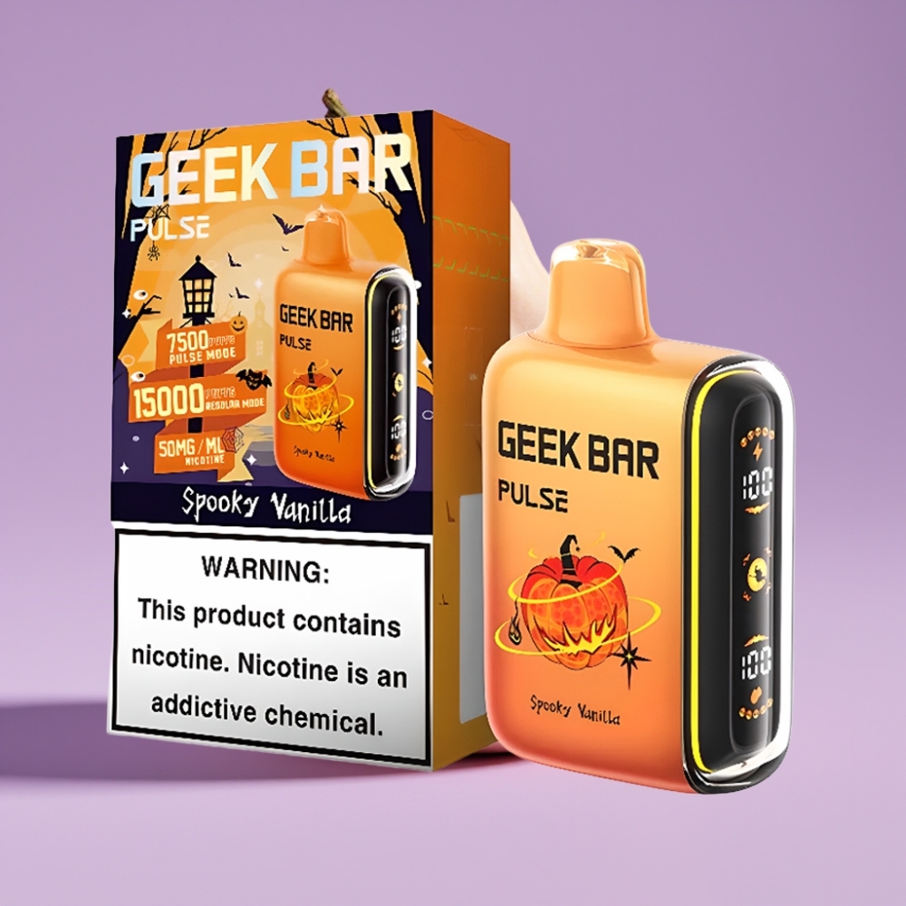 GEEK BAR Pulse 15000 Puffs Halloween Edice s 16ML e-kapalinou a USB Type-C
