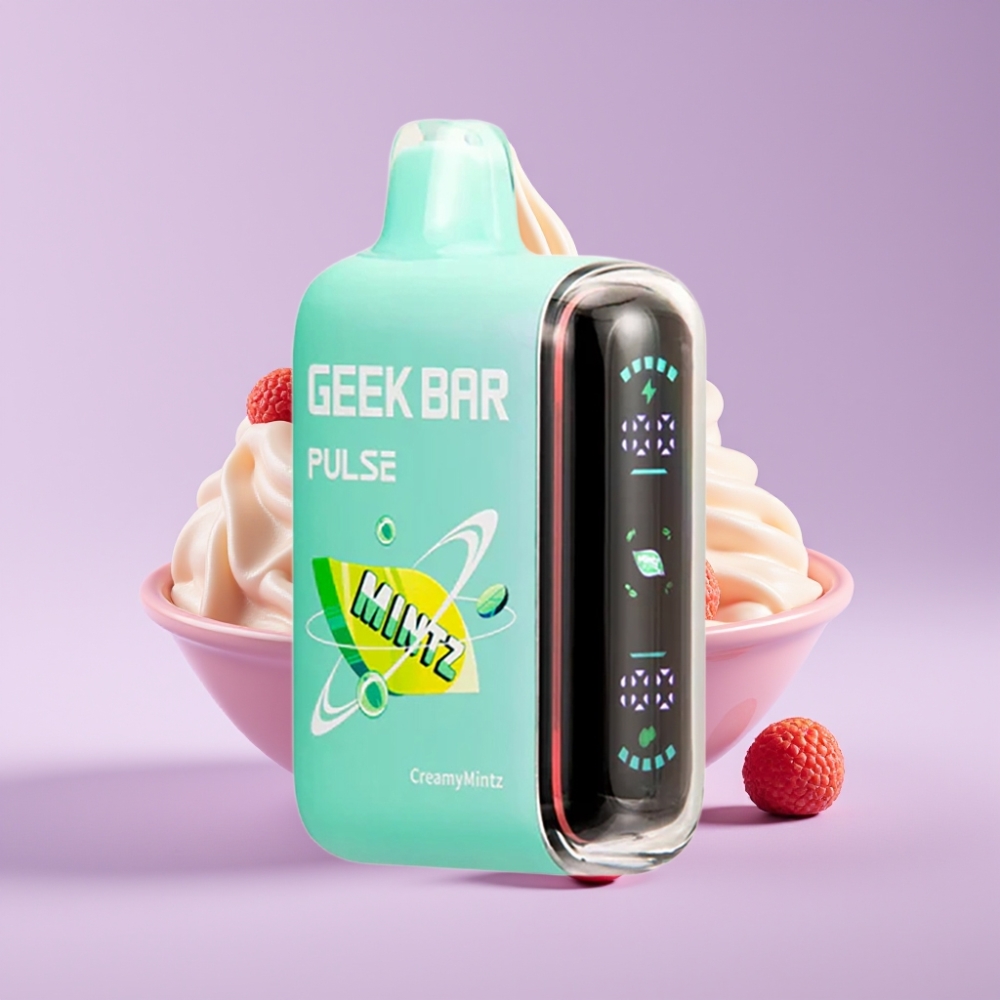 GEEK BAR Pulse 15000 Puffs Jednorázová E-cigareta Mátová Edice s 16ML a USB Type-C
