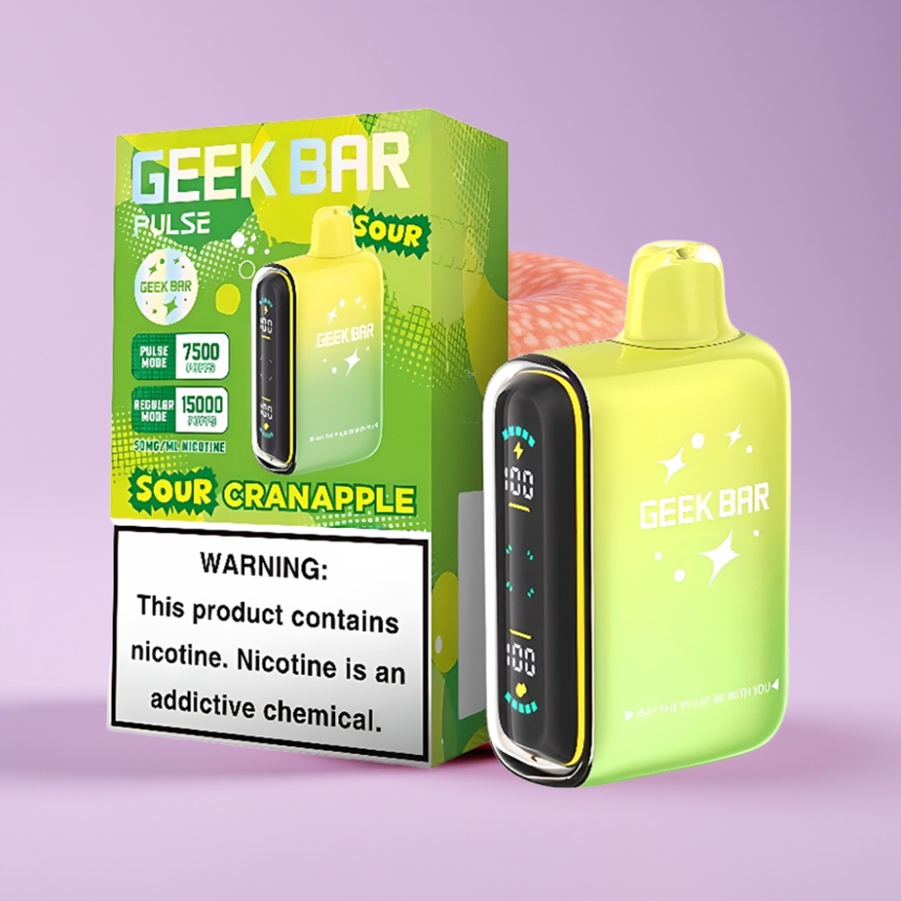 GEEK BAR Pulse 15000 Puffs Jednorázová Vape Kyselá Edice s 16ML