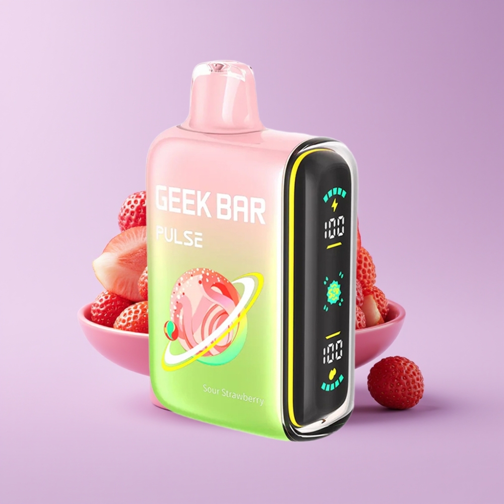 GEEK BAR Pulse 15000 Puffs Jednorázová Vape Kyselá Edice s 16ML