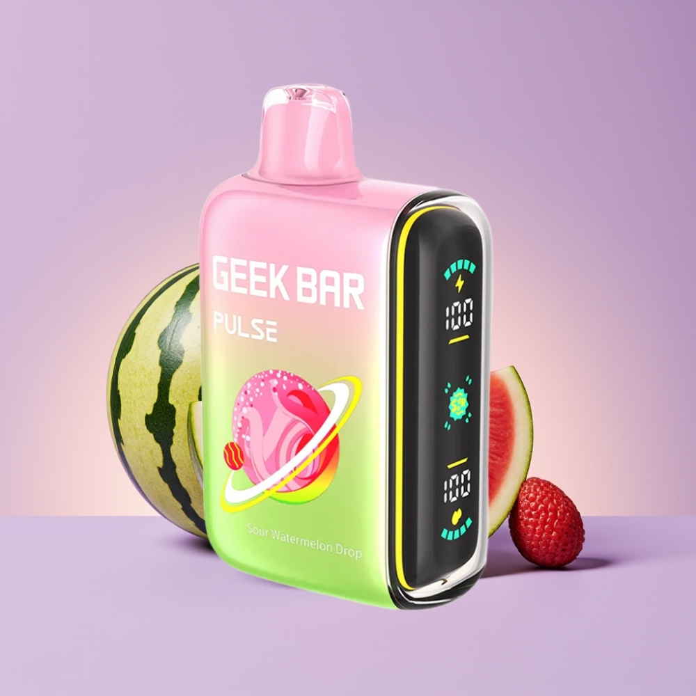 GEEK BAR Pulse 15000 Puffs Jednorázová Vape Kyselá Edice s 16ML