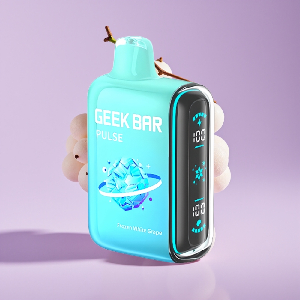 GEEK BAR Pulse 15000 Puffs Zmražená Edice s 16ML e-kapalinou a 5% nikotinu