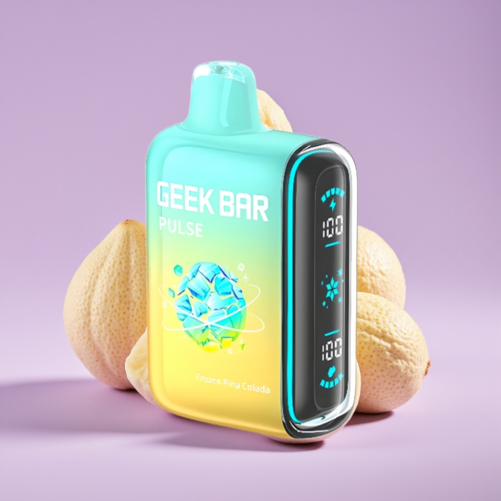 GEEK BAR Pulse 15000 Puffs Zmražená Edice s 16ML e-kapalinou a 5% nikotinu