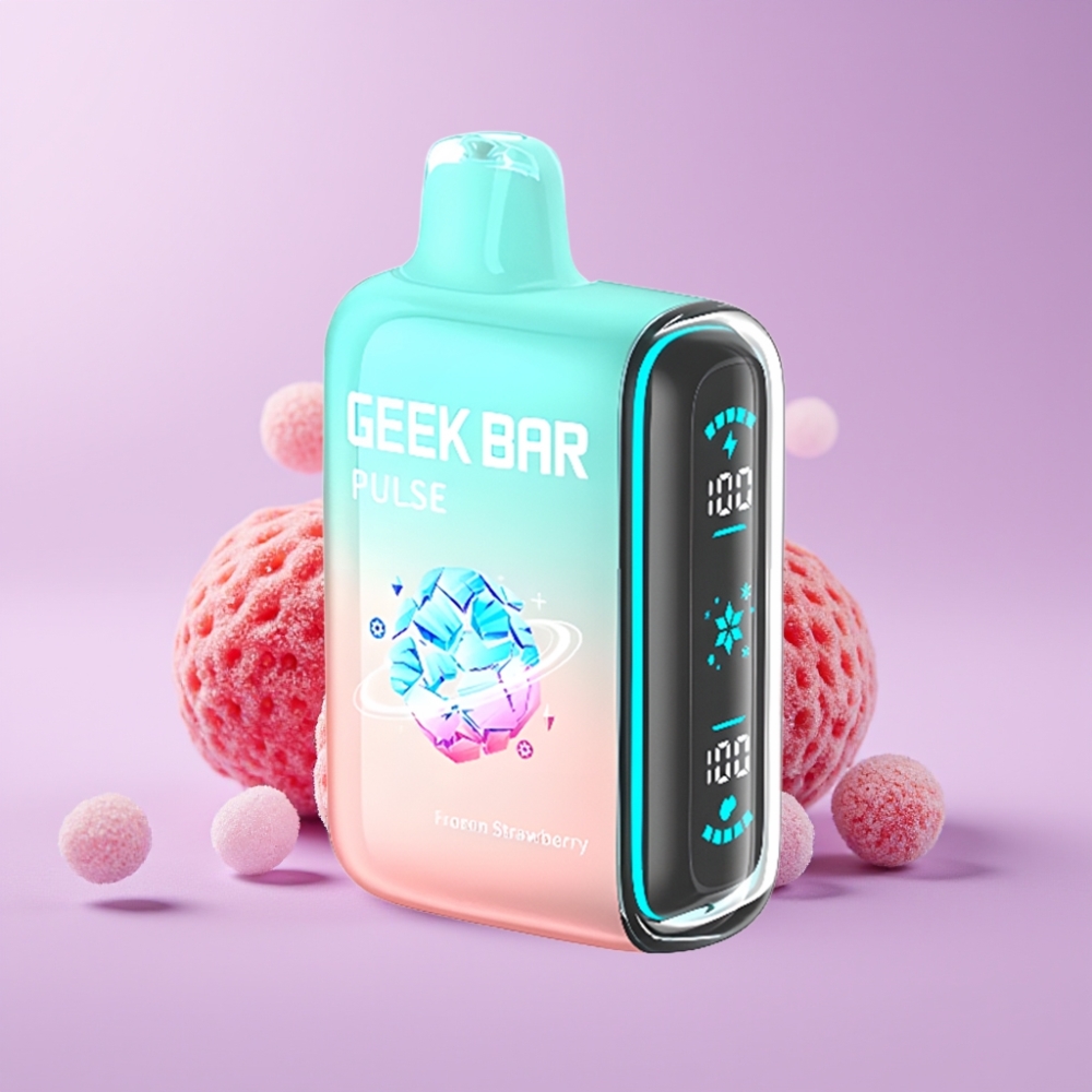 GEEK BAR Pulse 15000 Puffs Zmražená Edice s 16ML e-kapalinou a 5% nikotinu