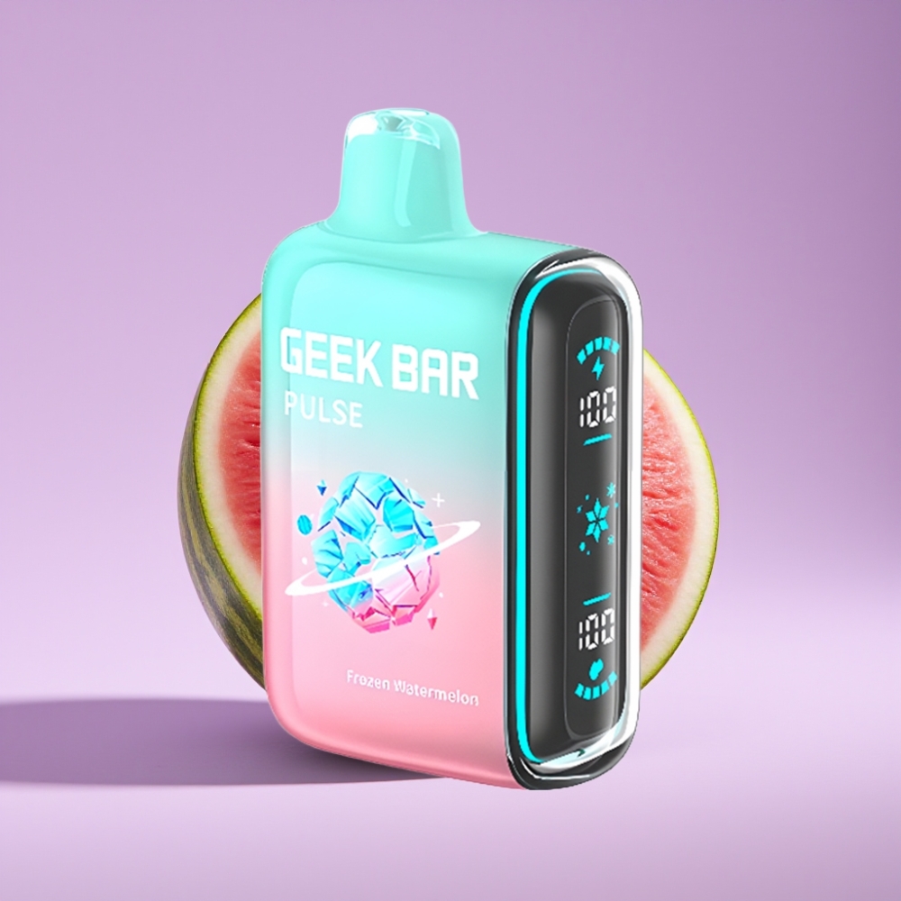 GEEK BAR Pulse 15000 Puffs Zmražená Edice s 16ML e-kapalinou a 5% nikotinu