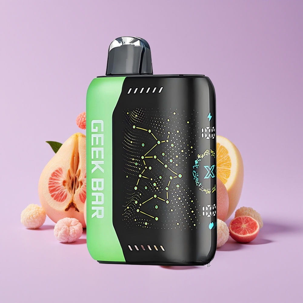 GEEK BAR Pulse X 25000 Puffs Bez Nikotinu Verze s 18mL Náplní a Duálním Mesh Coilem