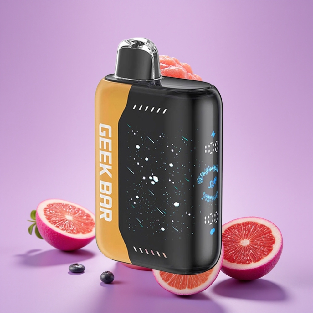 GEEK BAR Pulse X 25000 Puffs Disposable Vape Ovocná Dřeň Edice s 18mL kapalinou a USB Type-C