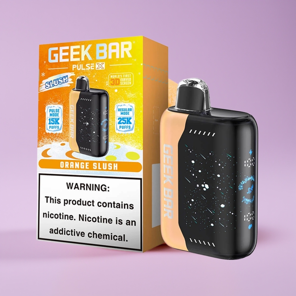 GEEK BAR Pulse X 25000 Puffs Disposable Vape Ovocná Dřeň Edice s 18mL kapalinou a USB Type-C