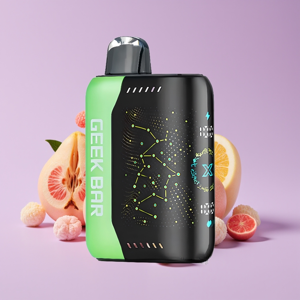 GEEK BAR Pulse X 25000 Puffs Disposable Vape Standard Verze s 18mL E-Liquid a Duální Mesh Cívkou