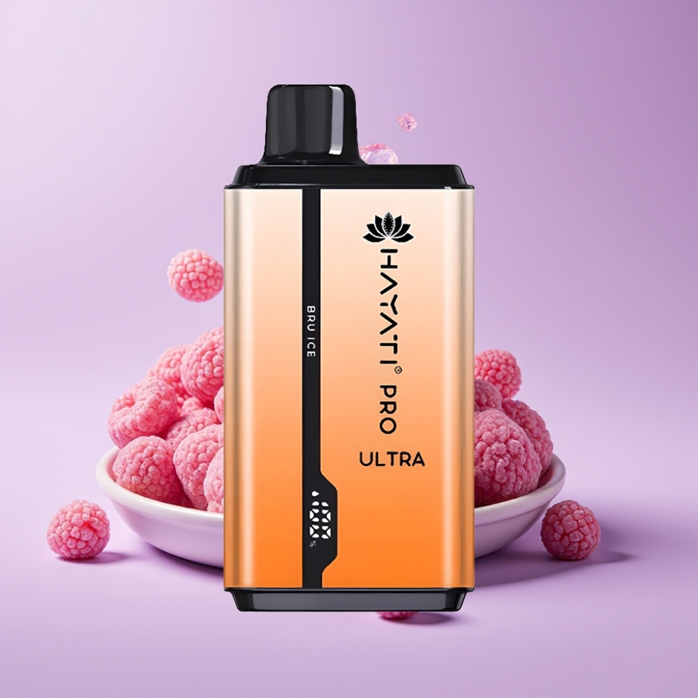 Hayati Pro Ultra 15000 Puffs Disposable Vape Bru Ledová