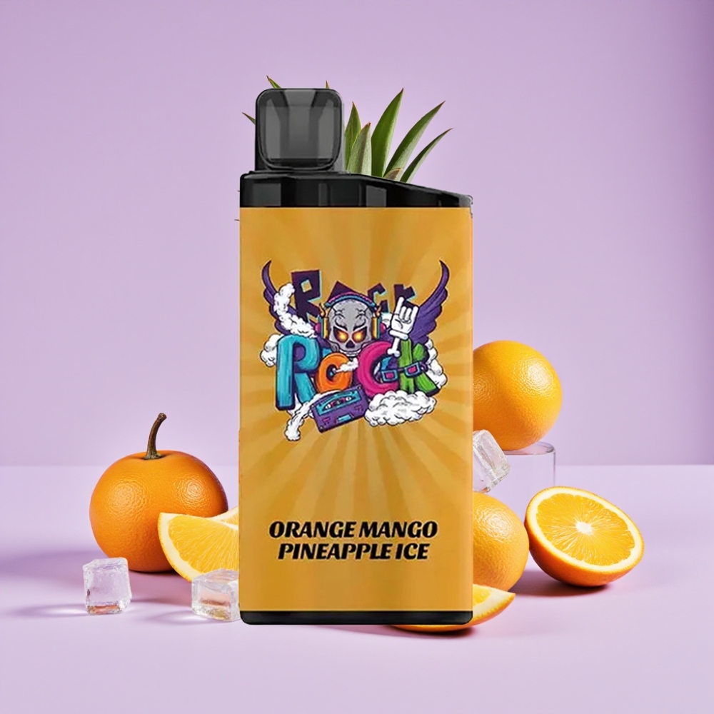 IGET Bar 3500 Puffs Disposable Vape Pomerančové Mango Ananasová Ledová tříšť 1400 mAh