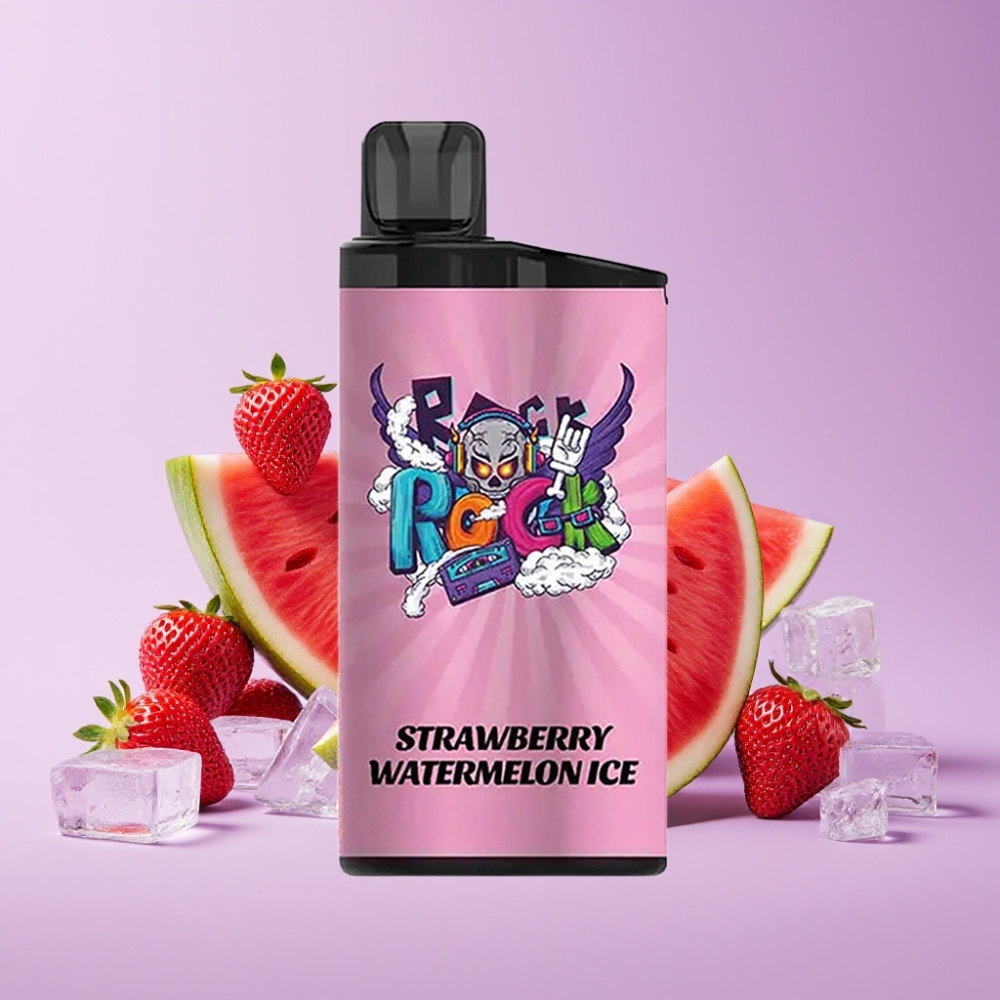 IGET Bar 3500 Puffs Jednorázová E-cigareta Jahodový Melounový Led 1400 mAh