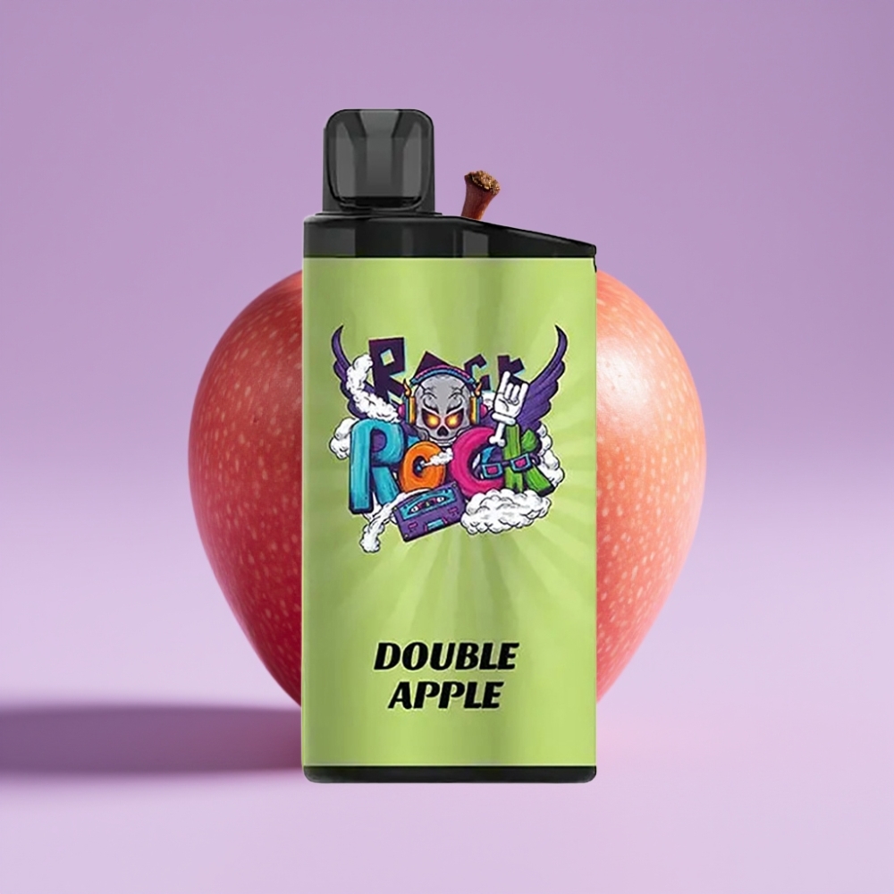 IGET Bar 3500 Puffs Jednorázová Vape Dvojité Jablko s 1400 mAh baterií