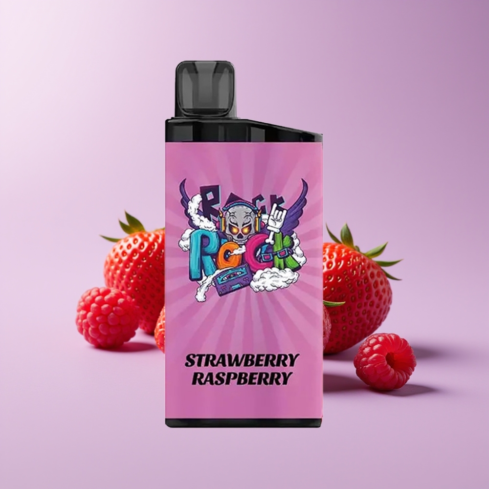 IGET Bar 3500 Puffs Jednorázová Vape Jahoda Malina s 1400 mAh baterií