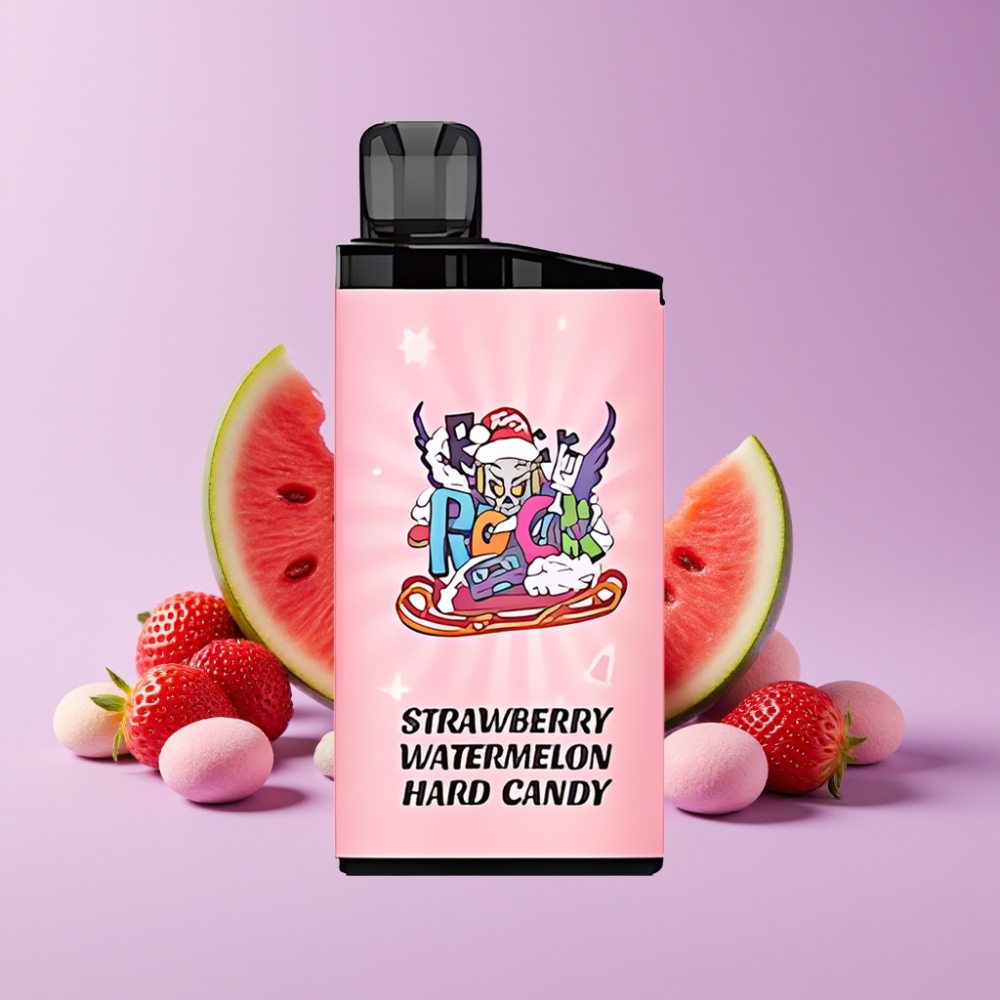 IGET Bar 3500 Puffs Jednorázová Vape Jahoda Vodní Meloun Tvrdý Bonbón 1400 mAh