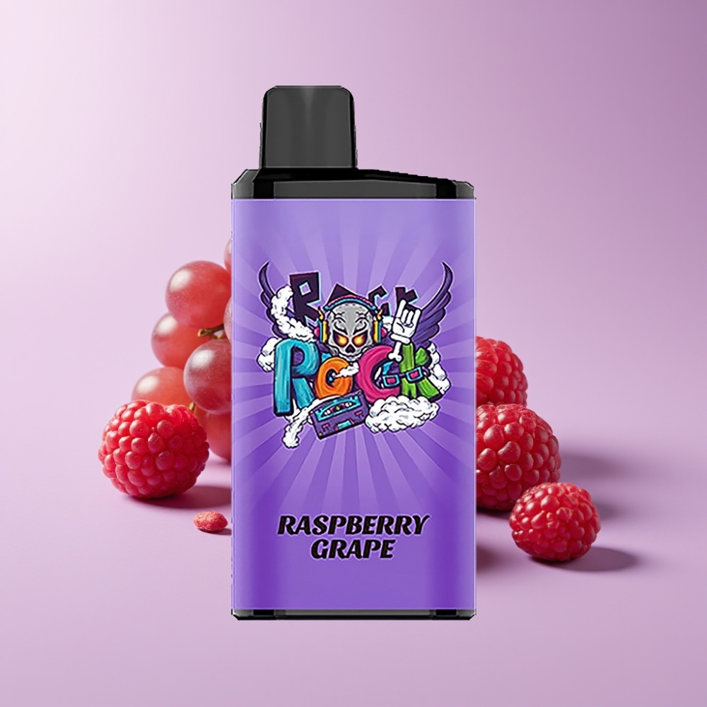 IGET Bar Pro 10000 Puffs Disposable Vape Malina Hroznové víno 2000 mAh