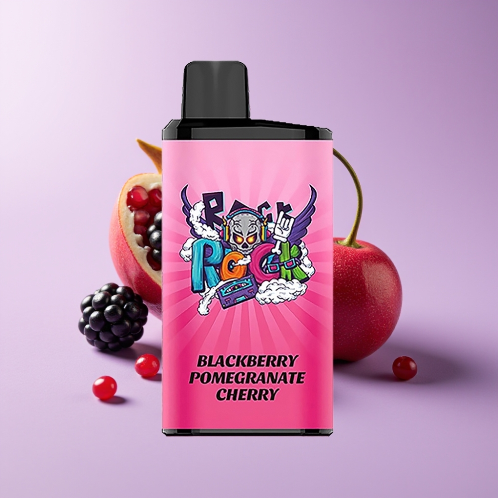 IGET Bar Pro 10000 Puffs Jednorázová Vape Ostružina Granátové Jablko Třešeň 2000 mAh