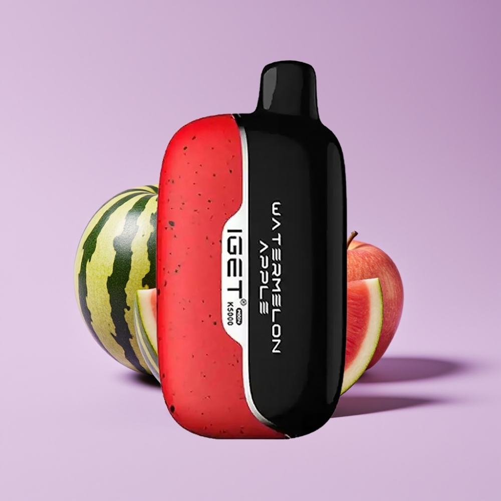 IGET Moon K5000 Puffs Jednorázová Vape Meloun Jablko 5000 Puffs/81.5 g