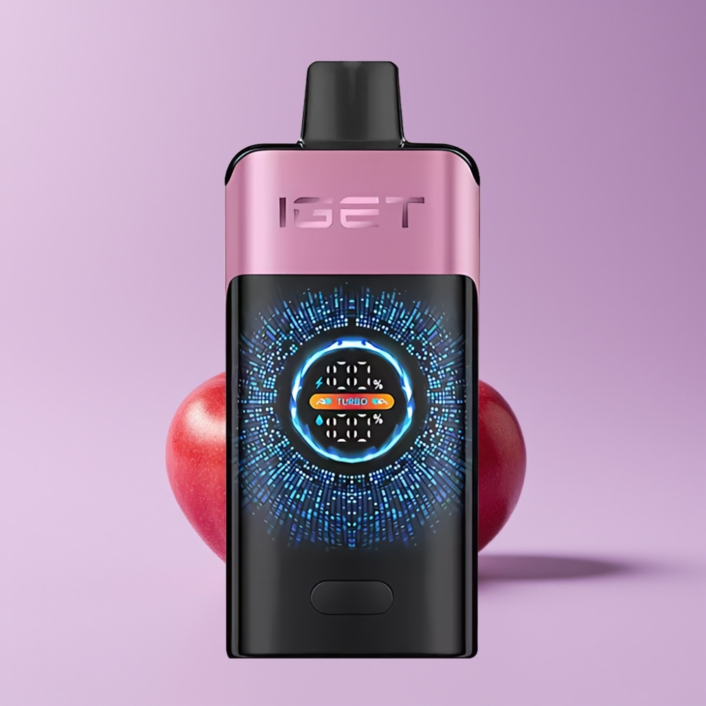 IGET ONE 12000 Puffs Disposable Vape Třešňové Monstrum s 2700 mAh baterií